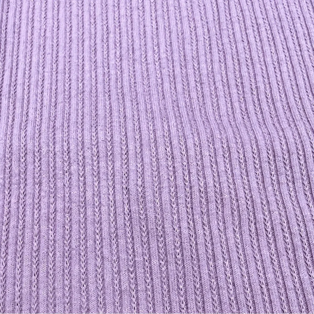 American Eagle Purple Cropped Tank Top Size Medium - Picture 6 of 7